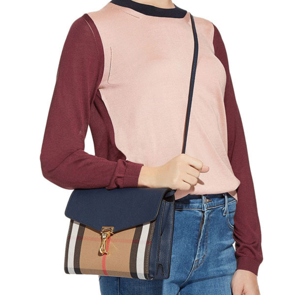 Burberry Outlet Bag Blue Shoulder
